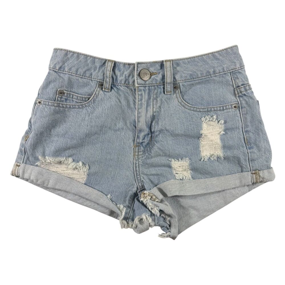 Ripcurl Denim Distressed Shorts Size 1